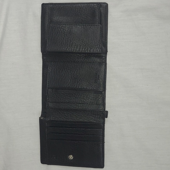 Prada Milano Tan and Black Leather Wallet - Picture 3 of 10